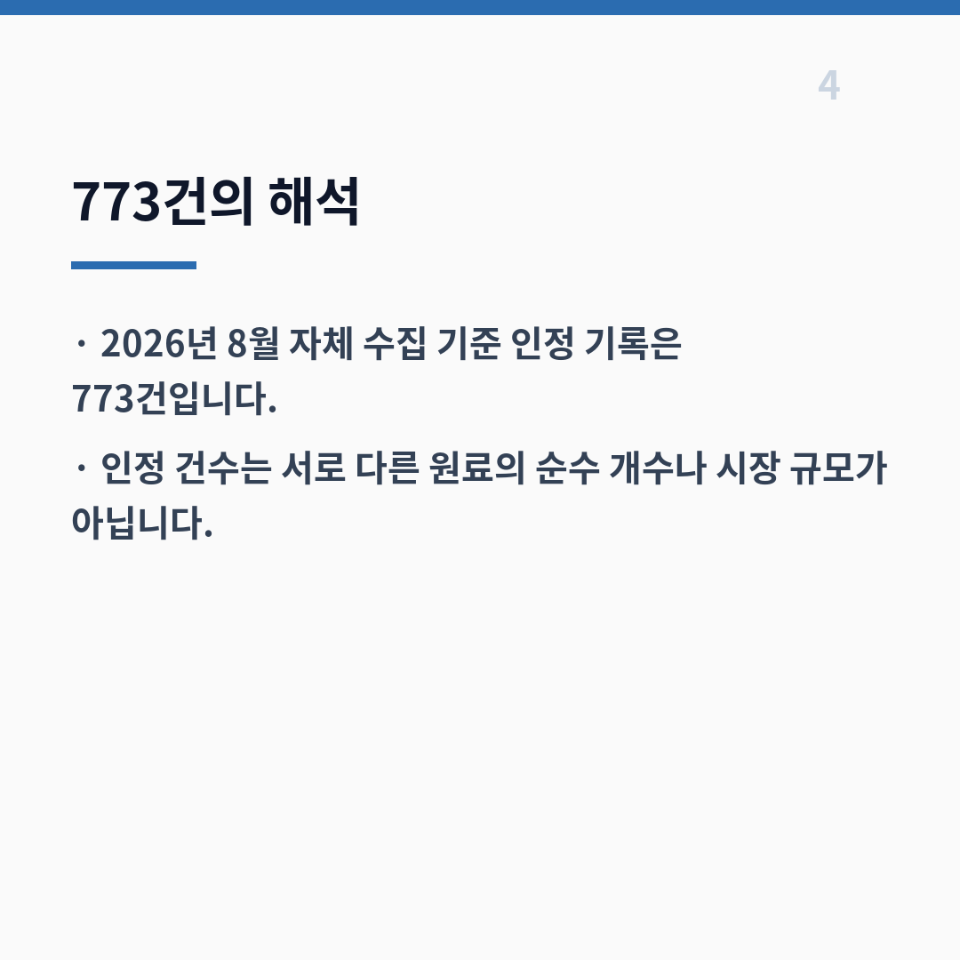 기능성 원료 인정 체계 카드뉴스 5장